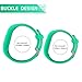 iBREK for Garmin Vivofit 3/jr/jr 2 Bands, Adjustable Replacement Wristbands with Watch Buckle for Women Men(No Tracker)(3 Pack:Pink&Purple&Teal,Regular Fit(6.0-9.0 in))