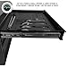 Overland Vehicle Systems Ultimate 39 Piece Utensil Set - Black Powder Coat Universal - 6061 Aircraft-Grade Aluminum Storage Box - Heavy Duty Grab Handles