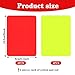 guduling 8pcs Red and Yellow Cards for Soccer, Soccer Red Yellow Card Set, Soccer Referee Cards, Red Yellow Card Warning for Umpire Judge Coach Sports Games, Competitions & Champions