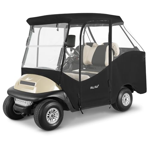WEIMELL 4 Passenger Golf Cart Enclosure for Club Car Precedent Tempo Short Roof 2+2 57.5