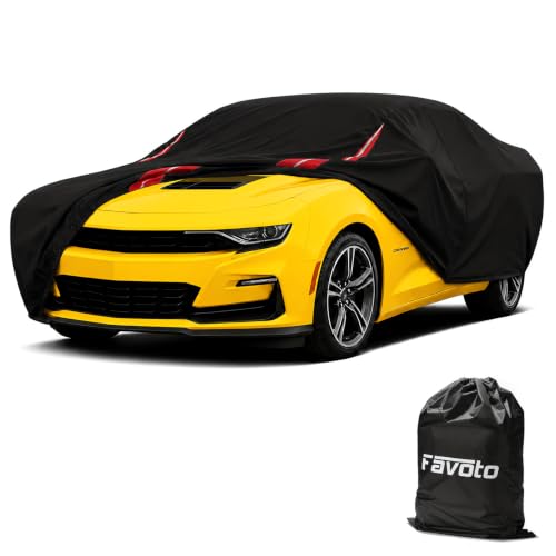 Image of Favoto Car Cover Waterproof Custom Fit for Chevy Camaro (2010-2024)