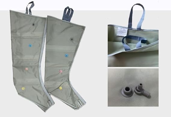 Compression Leg Massage System w/Full Leg Complete Set (Medium)