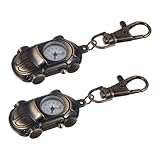 Costruzione in titanio: realizzato in robusto titanio, questo orologio è estremamente durevole e resistente all'usura, garantendo un uso duraturo, orologio da tasca portatile, orologi da tasca classici