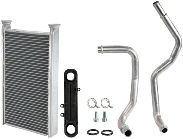 Heater Core - with Inlet and Outlet Pipes - Compatible with 2008-2012 Jeep Liberty