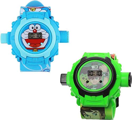 KushJay Digital Multicolour Dial Ben10 and Doraemon 24 Images Projector Kids Watch, Combo Set of 2 (B07WHZ2HPT) Amazon Price History, Amazon Price Tracker