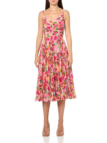 Adrianna Papell Women's Pleated Midi Dress