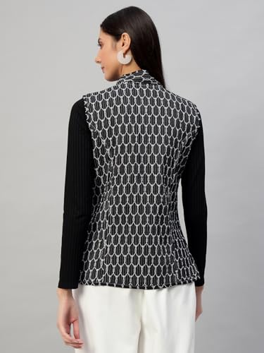 Image of Ravaiyaa - Attitude is everything Women's Floral Printed Reversible Quilted Jacket Coat Blazer Jacket Sleeve Less Waistcoat