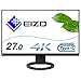 Bild zu EIZO FlexScan Mit FlexStand LED-Monitor 68,5 cm 27 Zoll 3840 x 2160 4K IPS 350 cd/m² 1000:1 6 ms HDMI DisplayPort USB-C Lautsprecher Schwarz