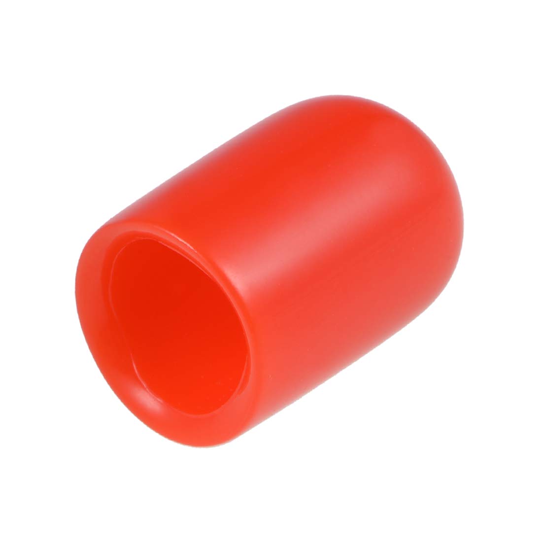 Embout rond en caoutchouc 8mm rouge uxcell | Élimine les rayures et protège les vis nues