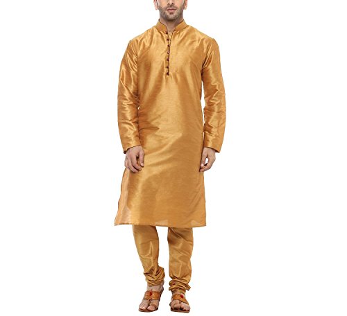 Image of Royal Kurta Men's Silk Blend Kurta Pyjama Set