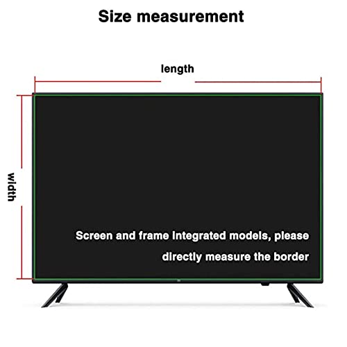 HAMIMI 32-40 Inch Matte Tv Screen Protector, Anti-glare Film, Anti Blue Light, Relieve Computer Eye Strain, Suitable for Lcd Monitors, Tvs, Pcs,Matte-39in(863X485) mm