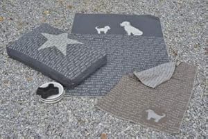 David Fussenegger Hundedecke Wau-Wau Grau 100/140