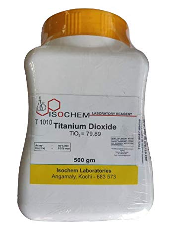 ISOCHEM Titanium Dioxide (500GM) 98% min (B08PD2J19K) Amazon Price History, Amazon Price Tracker