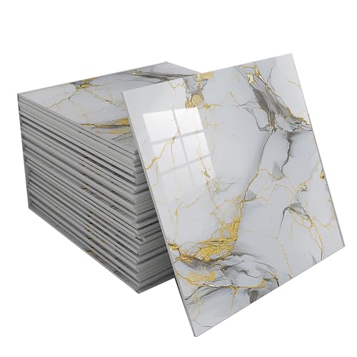 Pannello Stacca e incolla Pannelli da parete 3D Adesivi for piastrelle da parete autoadesivi Rivestimento da soffitto fai-da-te rimovibile impermeabile for la decorazione di casa/ufficio(E,60 tiles)