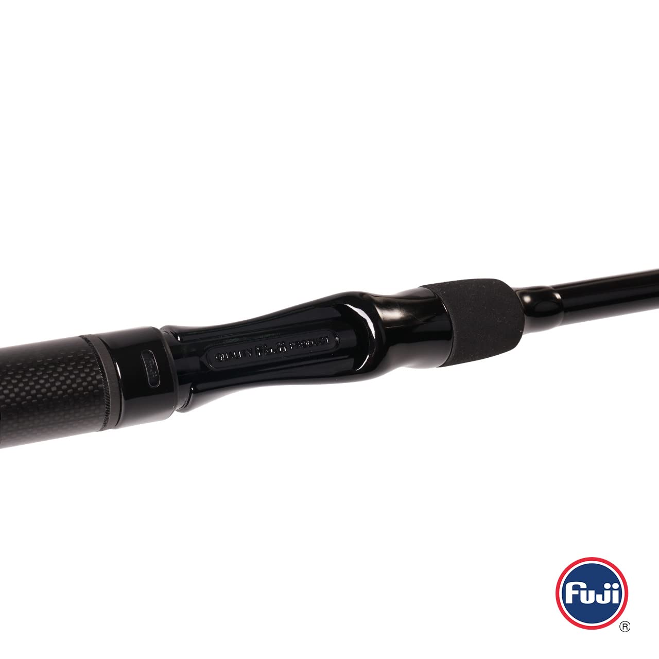 Zeck All Black 2,13m 20g - Spinnrute zum leichten Spinnfischen auf Barsche & Forellen, Angelrute zum Barschangeln, Jigrute