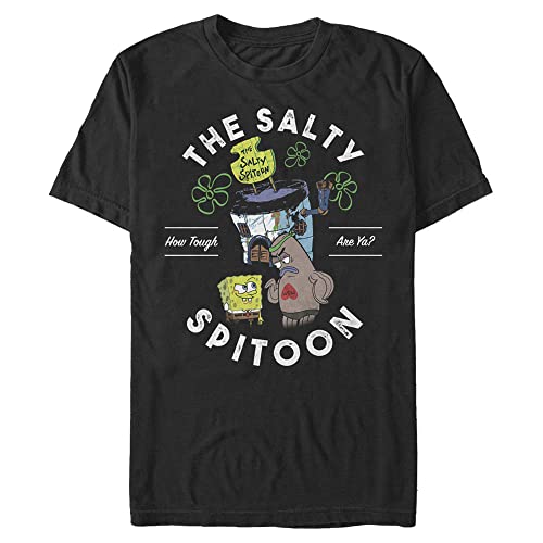 T-shirt Nickelodeon Salty Spitoon homme vêtement graphique nostalgique Bob l'Éponge