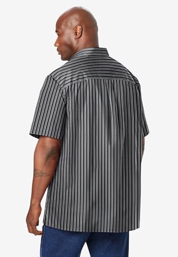 KingSize Men's Big & Tall Striped Short-Sleeve Sport Shirt2