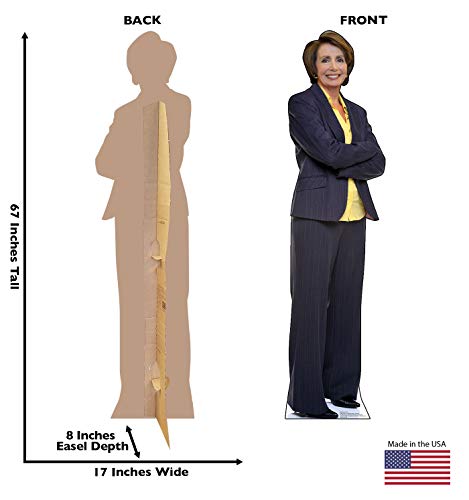 Image of Cardboard People Nancy Pelosi Life Size Cardboard Cutout Standup