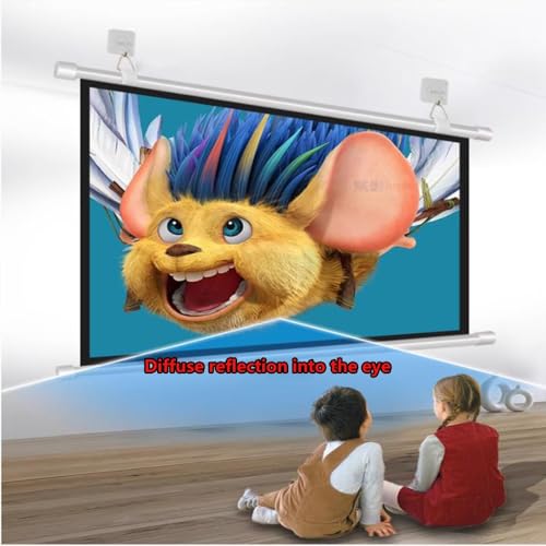 Pantalla manual para proyector 60 pulgadas 16:9 miniatura 4