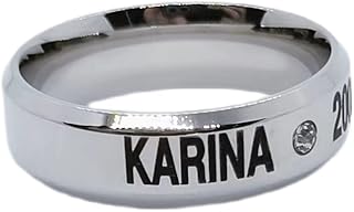 aespa エスパ リング 大集合 名前 誕生日刻印指輪 記念日 ネックレス 黒紐付き 人気応援グッズ レディース メンズプレゼントKPOP韓国アクセサリー シンプル オシャレ