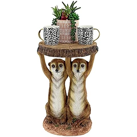 Design Toscano Sculptural Side Table in Resin Cover