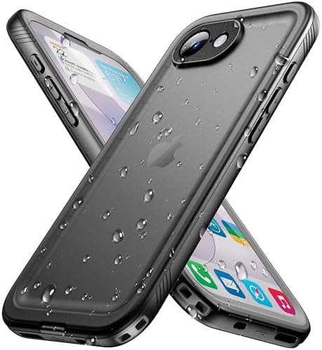 Cozycase TOP Militärschutz wasserdichte 360 Hülle Für iPhone 16e 17e | Outdoor Panzerhülle Full Armor Case, Vorne Hinten Komplett Schutz, Soßfest Staubschutz Baustelle Waterproof H