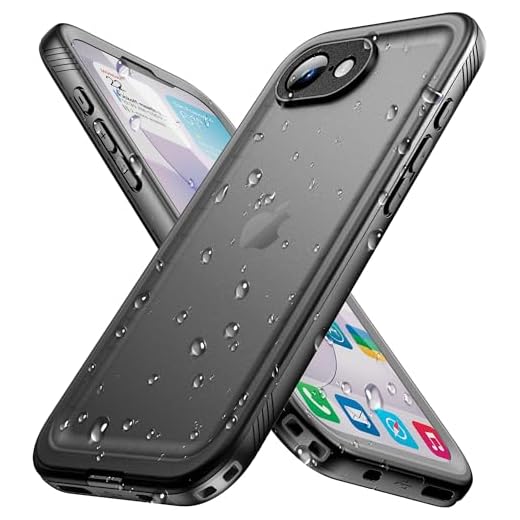 Cozycase Coque pour iPhone 8 7 SE SE2 SE3 2022/2020 Étanche Antichoc - 360 Degré Militaire Rigide Intégrale【IP68 Waterproof/Imperméable】 Etui Anti Choc Eau avec Protection Camera