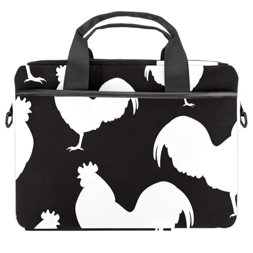 Sacoche ordinateur 13.3 pouces à motif coq pour le bureau et l'université