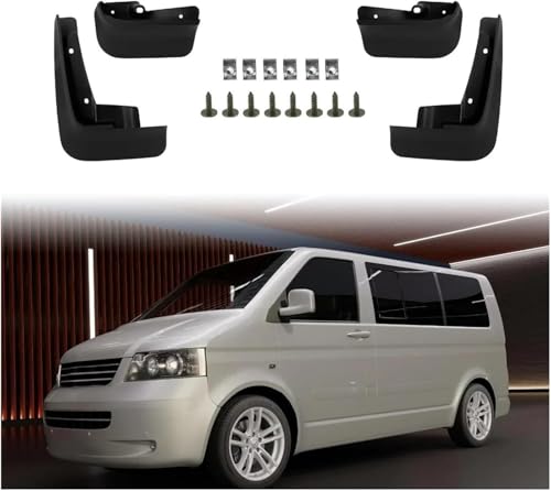 Guardabarros para Volkswagen Multivan y Transporter hechos de material flexible 7