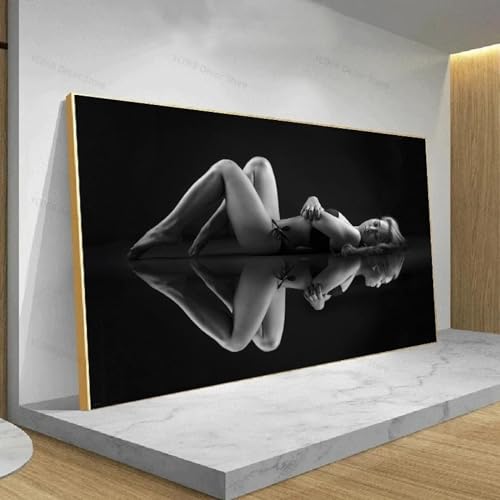 Peinture sur toile de beauté bikini sexy pour sublimer la décoration murale