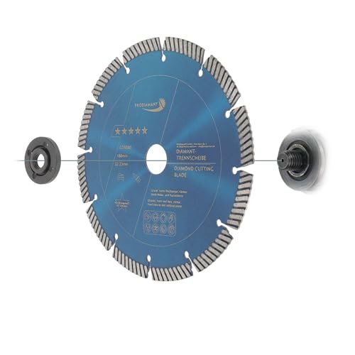 Disque diamant 180 brique silico-calcaire meuleuse 22,23 mm - 5