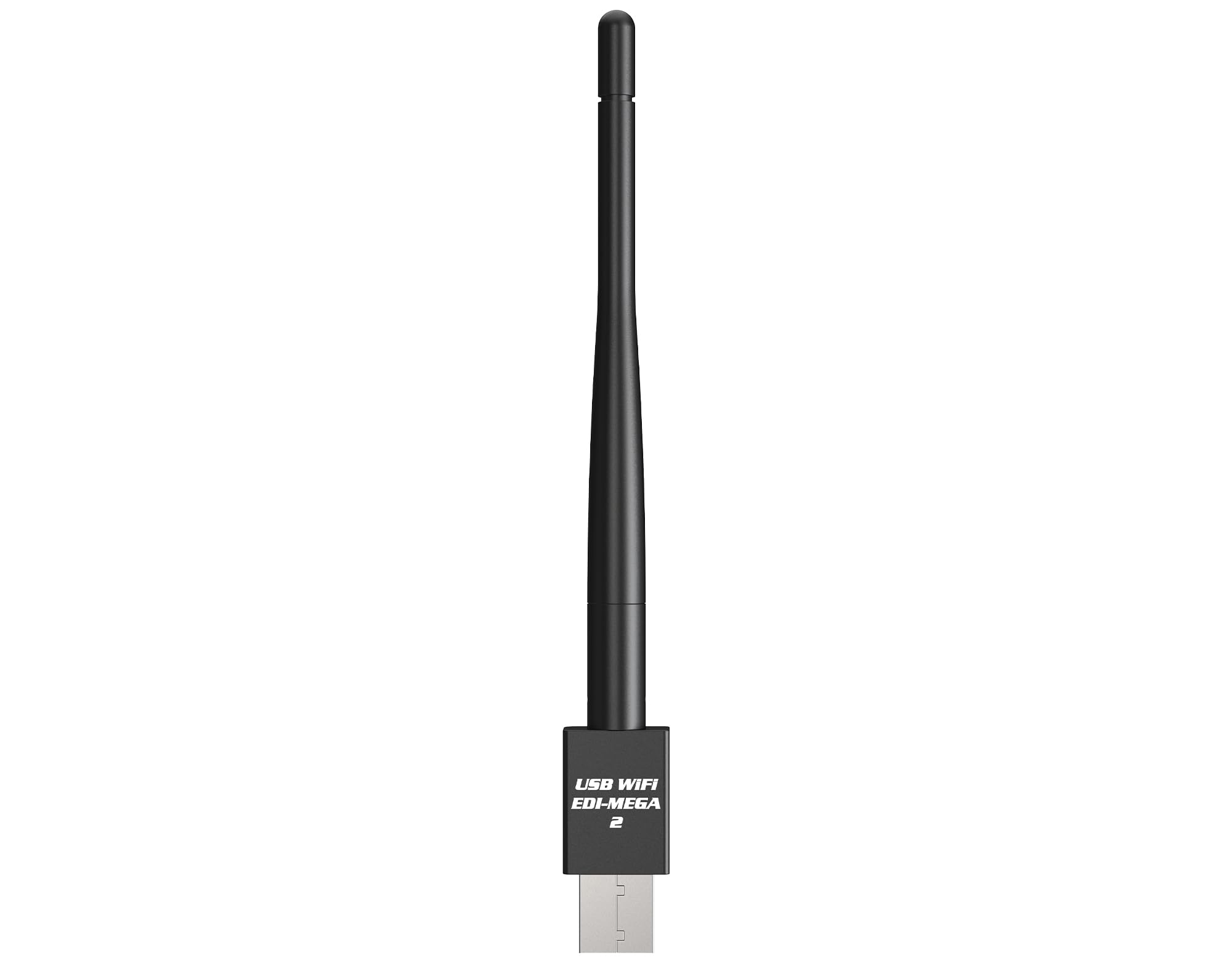 EDISION Adapter USB WiFi EDI-MEGA 2, klucz WiFi MTK7601, 150 Mbps, 2,4 GHz, antena przechylana, kompatybilny z Picco T265 pro HD, Ping T2/C, Proton S2 plus, mały, Picneck, Windows i Linux