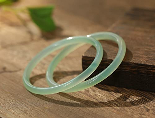 Image of Natural Agate Bracelet Bangle With Gift Box Free