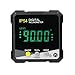 ACAGALA IP54 4 * 90Â° Portable Digital Inclinometer LCD Backlight Digital Protractor Slope Meter Digital Angle Ruler Single-Side Magnetics Multifunctional Protractor Absolute Relative Mesuring Mode