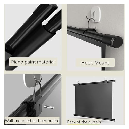 Pantalla de proyector manual 50" 4:3 UYCVT miniatura 2