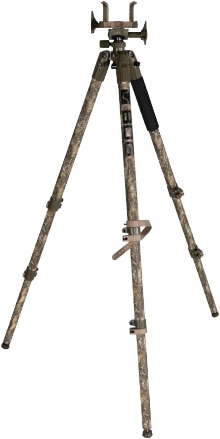 BOG DeathGrip Hunting Tripod, 7"-59", Lightweight, Gun Clamp, Shooting Rest