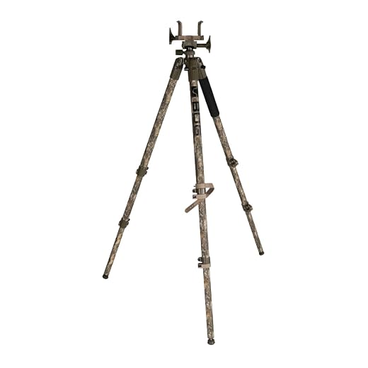 BOG DeathGrip Hunting Tripod, 7"-59", Lightweight, Gun Clamp, Shooting Rest