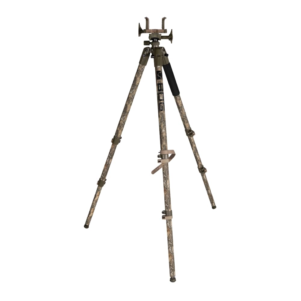 BOG DeathGrip Hunting Tripod, 7"-59", Lightweight, Gun Clamp, Shooting Rest