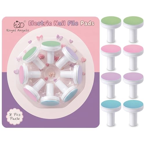 Tampons de rechange coupe-ongles bébé 8 en 1 (Assortiment B) x8