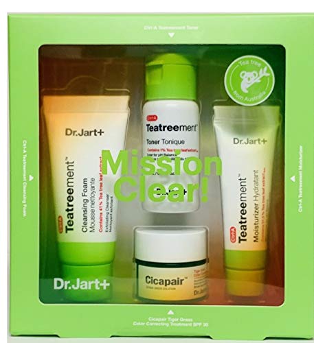 Dr. Jart Teatreement Skin Clearing Ritual 4 Piece Kit