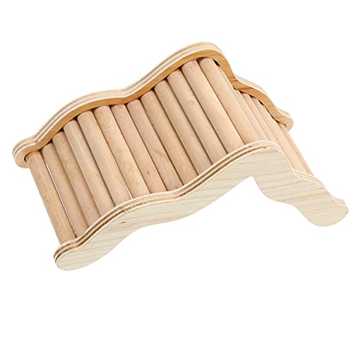 Balacoo Hamster Klimmen Ladder- Houten Suspension Bridge Speelgoed Hamster Muis Speelgoed Voor Cavia Ratten Egel Gerbils…