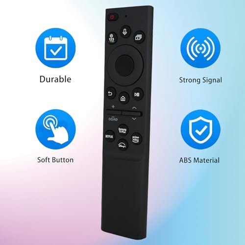 BN59-01385A Voice Replacement Remote Control Compatible for Samsung Neo QLED 4K 8K Smart TV Series Q60BD/QN85BD/Q60B/QN85B/Q80/Q80B/Q80BD/QN90B/QN900B/QN800B/QN90BD/QN95B & S95B OLED TV(2022)