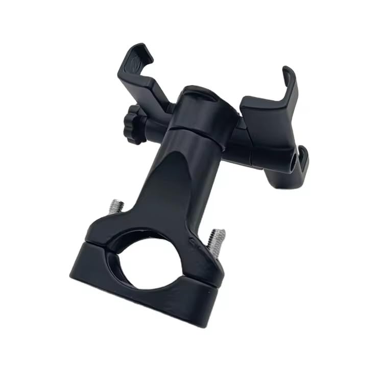 Image of Universal Bike Handlebar Phone Mount - Secure Motorcycle Mobile Holder 360 Rotating Bike Mobile Holder C1 Bike Mobile Stand Secure & Convenient Phone to Any Angle