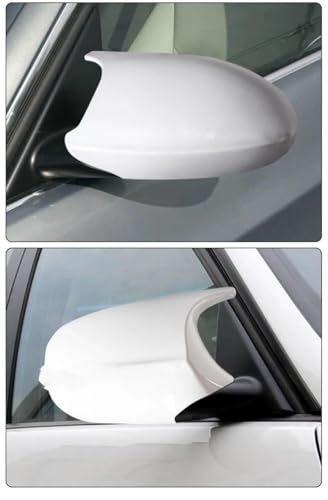 Boîtier de rétroviseur BMW E90 E91 E92 E81 E87 remplacement noir brillant