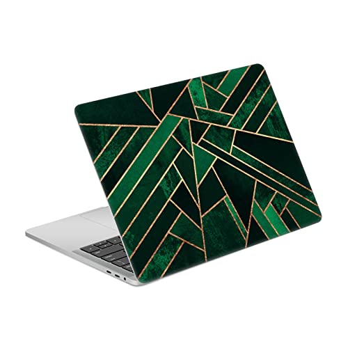 Autocollant MacBook Pro 13 A2338 - Skin Vinyle Elisabeth Fredriksson Nuit Verte Paillettes