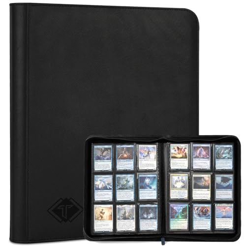 TiopLior Zip MTG Card Binder with 432 Side Loading Pocket -...