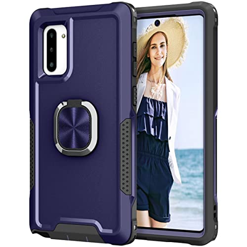 Coque Samsung Note 10 protection silicone mince bleu housse mobile 360
