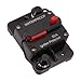 Car Circuit Breaker 30-300 Amp 12V-24V DC Manual Reset Thermal Trip Breaker for Automotive RV Marine Waterproof IP67 Heavy Duty(50A)