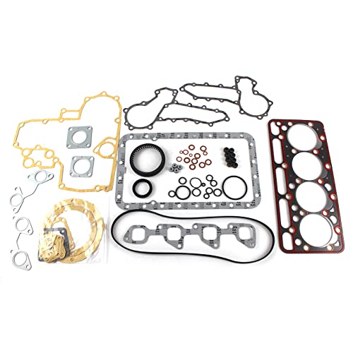 Image of V2203 Engine Gasket Kit with Head Gasket 07916-29505 07916-29515 for Kubota V2203 V2203B V2203T V2203E Engine for Bobcat Skid Steer 753 763 Engine Rebuild Spare Parts