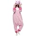 Produktbild Lazutom Unisex Adult Pyjamas Cosplay Tier Onesie Nachtwäsche Nachtwäsche (Lilo and Stitch Pink, M)